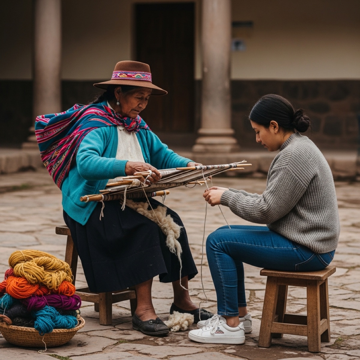 Trading Souvenirs for Skills: Why Travelers are Learning to Weave